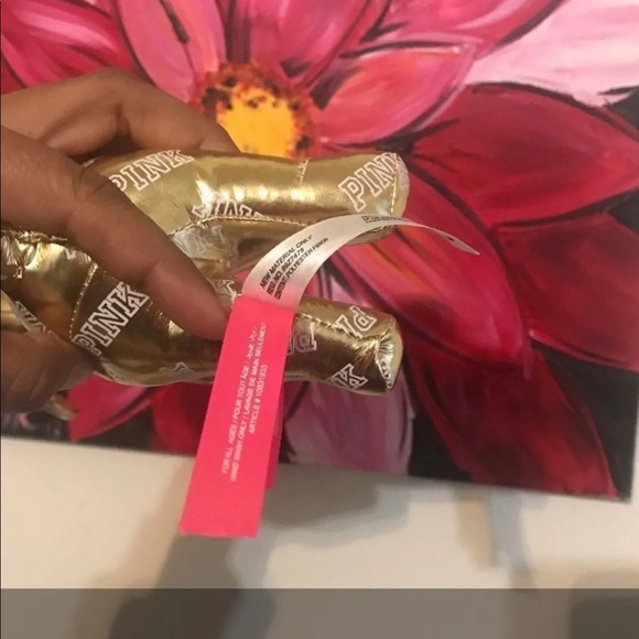 VS Pink gold plush dog - Picture 3 of 6